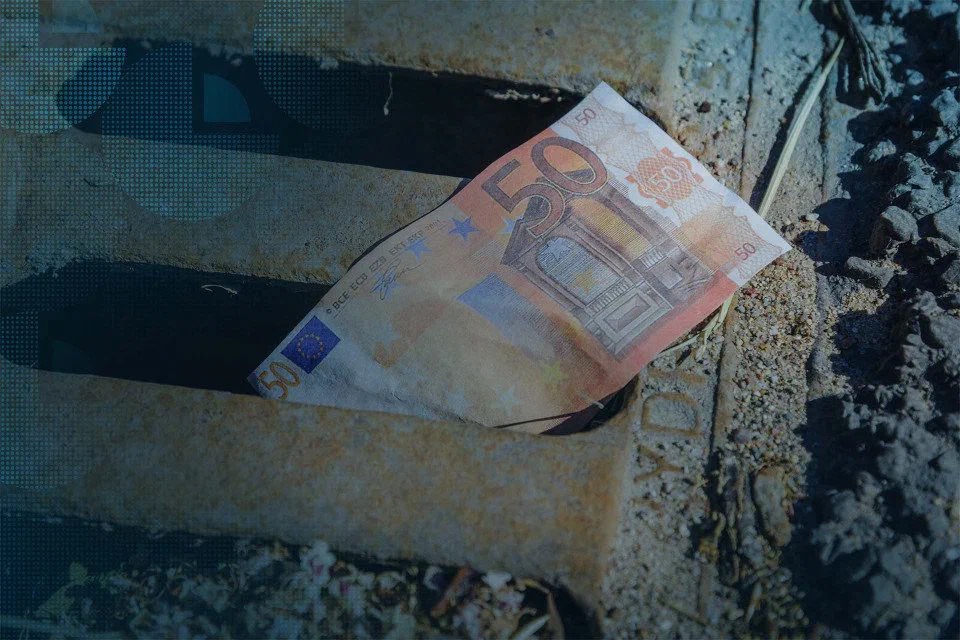 Geld door het putje...